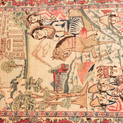 Täbris Bildteppich Tapis de Tabriz 
Perse du Nord Ouest, vers 1910. Le champ pri&hellip;