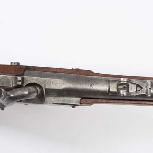 Perkussionsgewehr Fusil à percussion 
Ord. Féd. 1842/59, Thurgovie, 
Fusil d'inf&hellip;