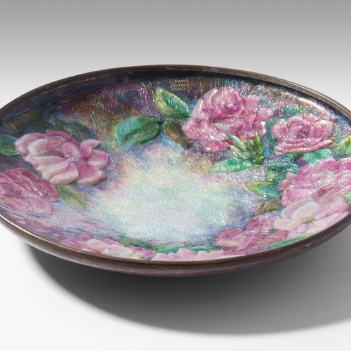 Camille Fauré, Schale Camille Fauré, bowl

Limoges, c. 1920, painted signature: &hellip;