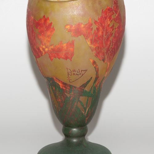 Daum Frères, Vase Daum Frères, Vase 
Nancy, vers 1910. Signature gravée en relie&hellip;
