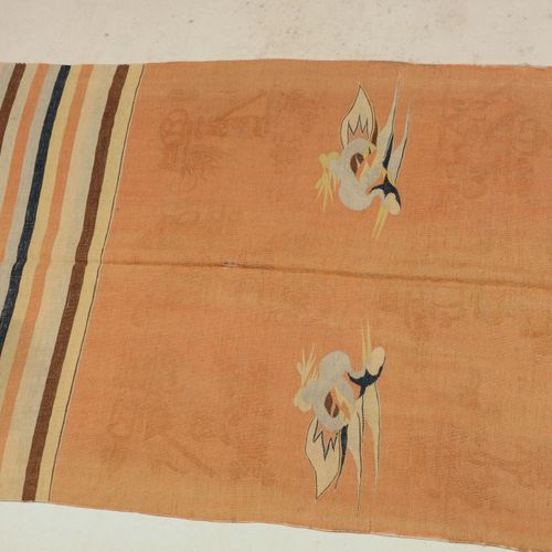 Mongolisches Flachgewebe Mongolian flat weave

Mongolia, around 1920. Fine weavi&hellip;