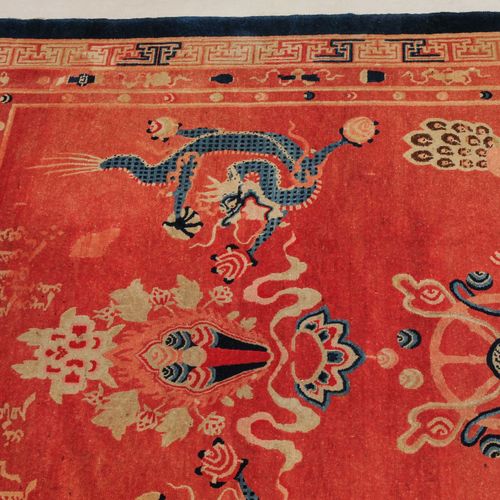 Pao-Tao Pao-Tao

S-Mongolia, c. 1940. Alfombra del templo. El raro fondo rosa es&hellip;