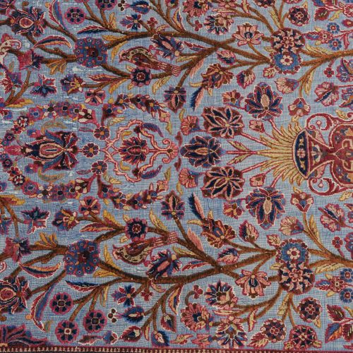 Kashan-Suf Kashan-Suf

Z-Perse, vers 1900, velours pure soie. Tapis noué en reli&hellip;
