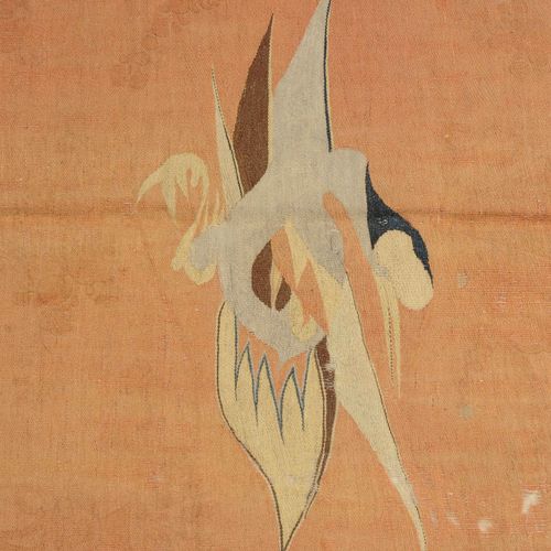 Mongolisches Flachgewebe Tissu plat de Mongolie 
Mongolie, vers 1920, tissage fi&hellip;