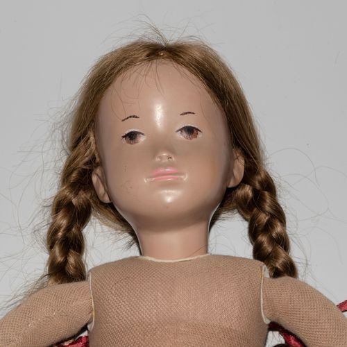 Sasha Morgenthaler, Puppe Sasha Morgenthaler, poupée 
Suisse, vers 1950. Tête de&hellip;