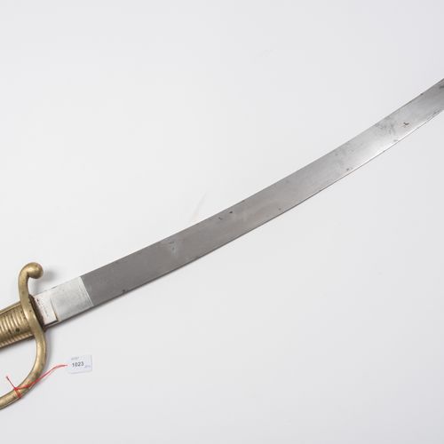 Kurzsäbel, Sabre Briquet 短剑，军刀剑杆

邦联。一件式无印良品铜柄，有28条握柄筋。空白，无凹槽的单刃刀（长59.5厘米），单刃刀长1&hellip;