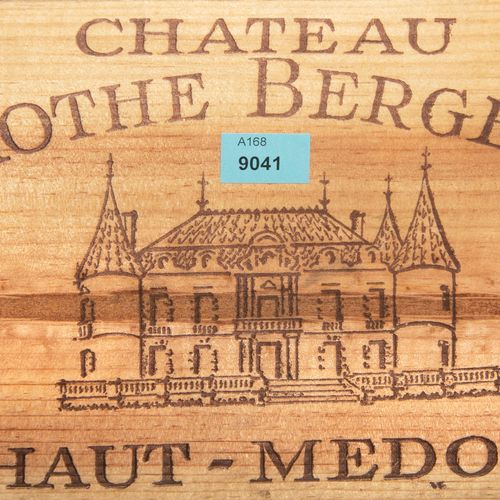 Chateau Lamothe Bergeron 拉莫特-贝吉隆酒庄
1996年。上梅多克地区的中产阶级。木盒。12瓶。