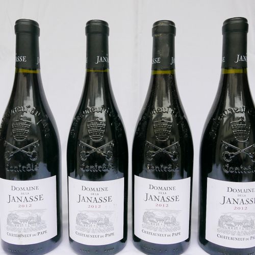 4 bouteilles Domaine de la Janasse Château Neuf du Pape 2012