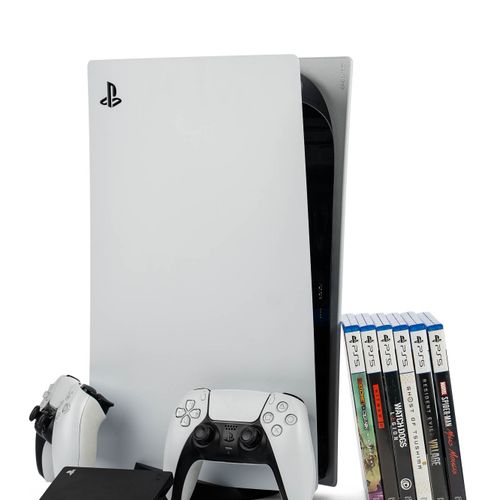 Une console PlayStation 5 avec 2 manettes, 6 jeux et un disque dur 2To. Bien rem&hellip;