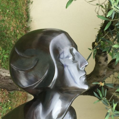 Max LE VERRIER ''LA CLARTE'' (grand modèle) , épreuve en bronze grandeur nature,&hellip;