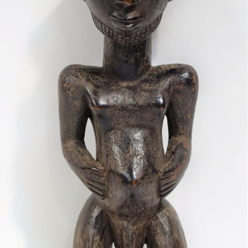 (CONGO) Statuette d'ancêtre MEMBA, début XXème siècle, socle sur mesure, hauteur&hellip;