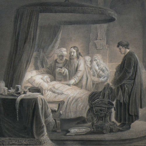 Null Hess, Hieronymus (Basilea 1799 - 1850) ''Resucitación del joven de Naim'' d&hellip;