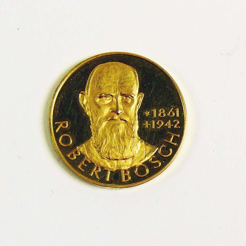 Null Gold medal Robert Bosch gold medal, 900 GG; ''Better lose money than trust'&hellip;