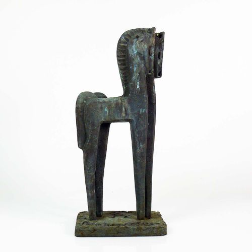 Null Schäffenacker, Helmut Friedrich (Ulm 1921 - 2010) ''Abstract Horses''; bron&hellip;