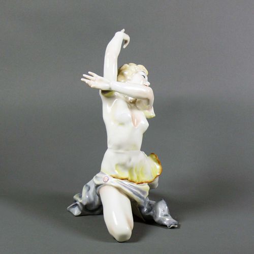 Null Ballerina (Hutschenreuther, 20.Jh.) in tänzerischer Pose; Entwurf: Karl Tut&hellip;