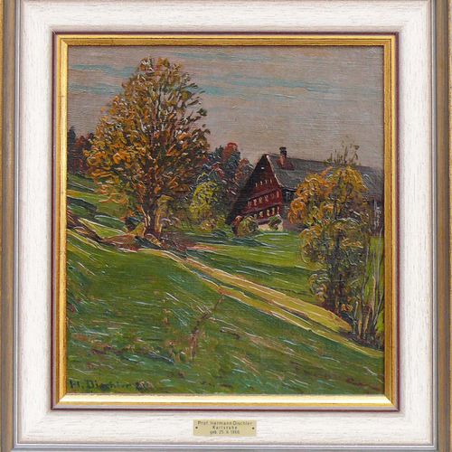 Null Dischler, Hermann (1866 Freiburg - 1935 Hinterzarten) ''Farmhouse in the Bl&hellip;