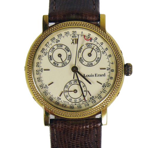 Null LOUIS ERARD men's wristwatch automatic ETA 2892; from 1993; with multifunct&hellip;