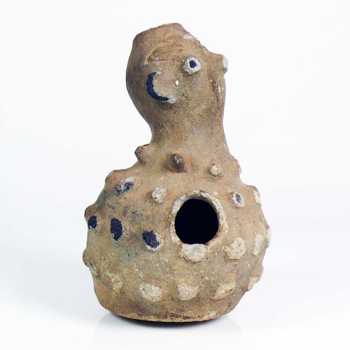 Null burled vessel (ca. 12th - 16th c.) vase-like vessel (terracotta), in the wa&hellip;