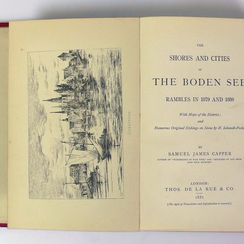 Null The Shores and Cities of the Boden See Rambles in 1879 and 1880; with Maps &hellip;