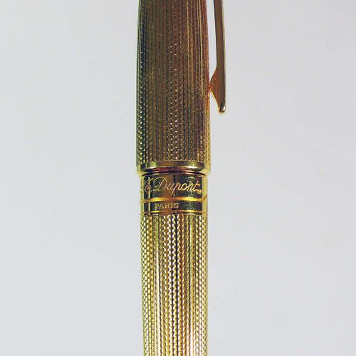 Null DUPOND ballpoint pen model: OLYMPIO; gold-plated; mint condition; refill; i&hellip;