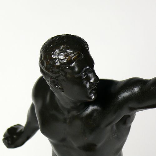 Null 
Greek warrior (20th c.)

Bronze, dark patina; h: 42 cm (without wooden bas&hellip;