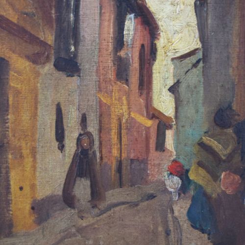 Null DABADIE Henri (1867-1949)

"Ruelle animée à Cordou"

Huile sur toile marouf&hellip;