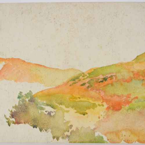 Null DABADIE Henri (1867-1949), attribué à

"Arbres fleuris dans la vallée", "Te&hellip;