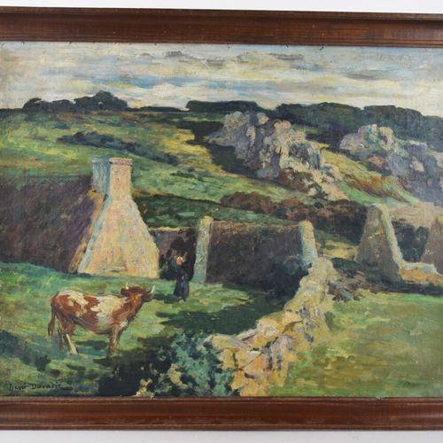 Null DABADIE Henri (1867-1949)

"Vache dans un pré enclos d'un mur de pierres et&hellip;