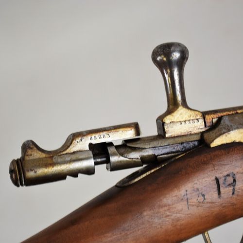 Null Fusil modèle 1866 dit "Chassepot" à canon en acier avec hausse numéroté 158&hellip;