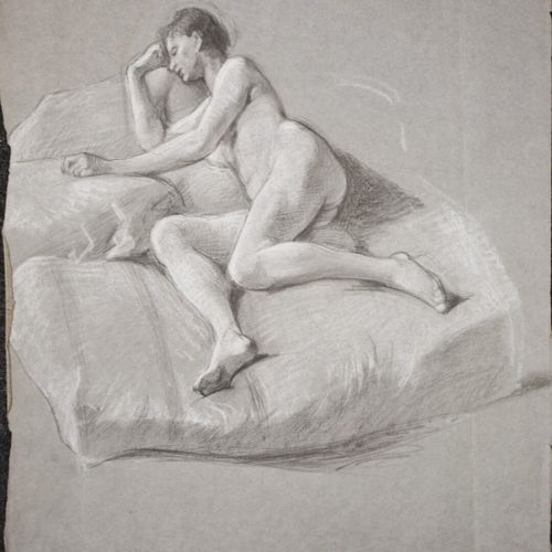 Null DABADIE Henri (1867-1949), attribué à

"Femme nue allongée", "Portrait de f&hellip;