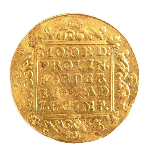 A Lot of 2 Gold Coins Inklusive 1 Gold Dukat 1803 und 1 7 Gulden Goldmünze, 21 m&hellip;