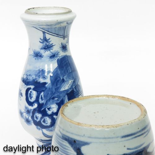 Null Vase et pot de gingembre
Décors de paysage et de jardin bleu et blanc, vase&hellip;