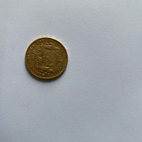 Null 1 Stück 20 Francs Gold Leopold II 1875