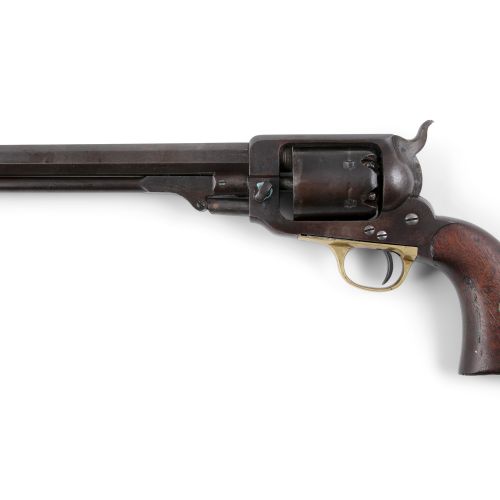 Null A 19TH CENTURY WHITNEY PERCUSSION 36 CALIBRE NAVY REVOLVER, 1860, octagonal&hellip;