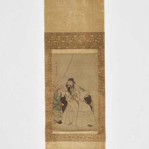 ‘GUAN YU READING THE SPRING AND AUTUMN ANNALS’, MING DYNASTY ‘GUAN YU READING TH&hellip;