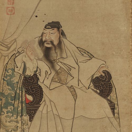 ‘GUAN YU READING THE SPRING AND AUTUMN ANNALS’, MING DYNASTY GUAN YU READING THE&hellip;
