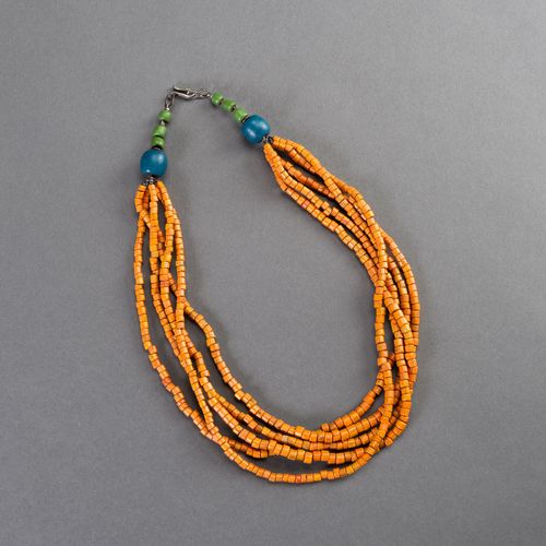 A FINE KHMER NECKLACE UN FINO COLLAR KHMER
Imperio jemer, siglosXIV-XVI. Sorpren&hellip;