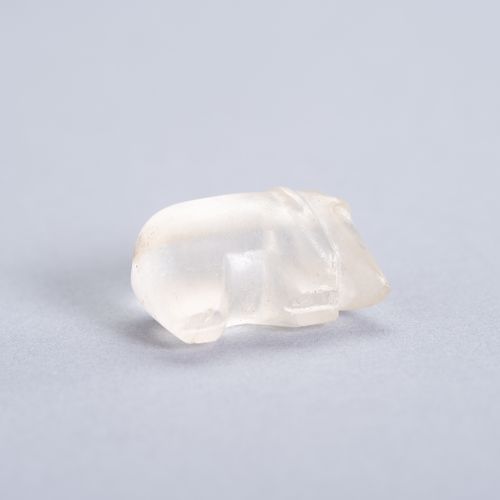 A SMALL PYU ROCK CRYSTAL ‘ELEPHANT’ TALISMAN 一件小型的碧玉石水晶 "大象 "手杖
缅甸，碧玉城邦（公元200-10&hellip;