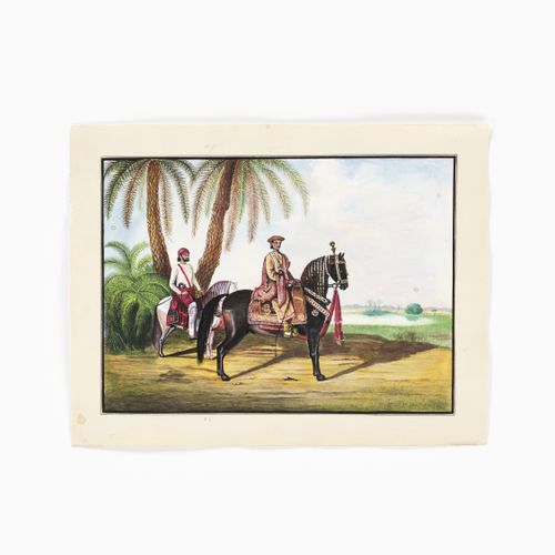 A SET OF 14 INDIAN COMPANY SCHOOL PAINTINGS A SET OF 14 INDIAN COMPANY SCHOOL PA&hellip;