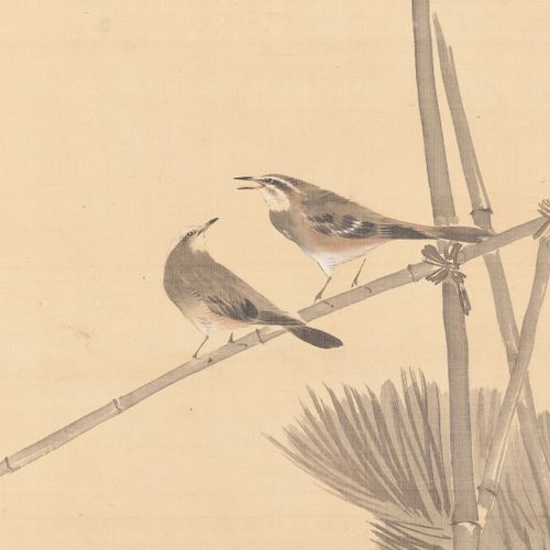 MORI KANSAI (1814-1894): A FINE ‘HARVEST TIME’ SCROLL PAINTING Par Mori Kansai (&hellip;