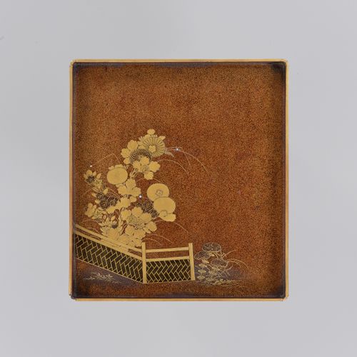 A RARE LACQUER SUZURIBAKO DEPICTING KOSHOHEI Japón, siglo XVIII, periodo Edo (16&hellip;