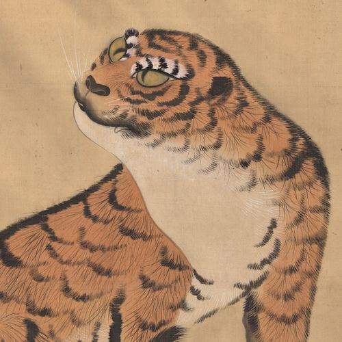 MORI TETSUZAN (1775-1841): A SCROLL PAINTING OF A TIGER By Mori Tetsuzan (1775-1&hellip;