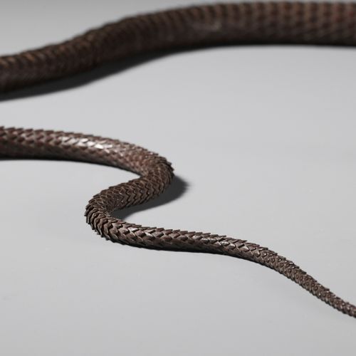 MYOCHIN MUNEKAZU: A SUPERB IRON ARTICULATED MODEL OF A SNAKE MYOCHIN MUNEKAZU: A&hellip;