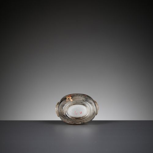 AN INSIDE-PAINTED GLASS SNUFF BOTTLE, BY WANG XISAN (born 1938), DATED 1979 BOTT&hellip;