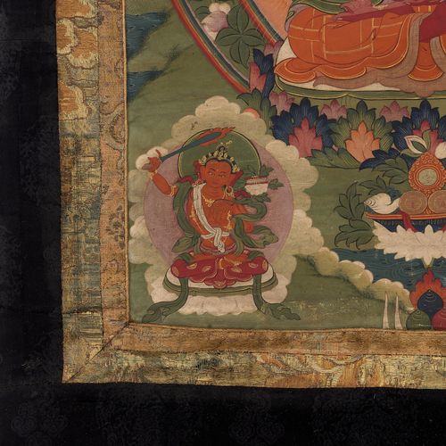 A THANGKA OF RED AMITHABA, TIBET, 18TH-19TH CENTURY THANGKA DI AMITHABA ROSSO, T&hellip;
