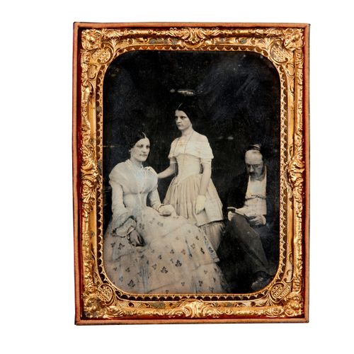 Daguerreian Unknown c.1850s Daguerreian Unknown c.1850s FAMILY PORTRAIT, c.1850s&hellip;