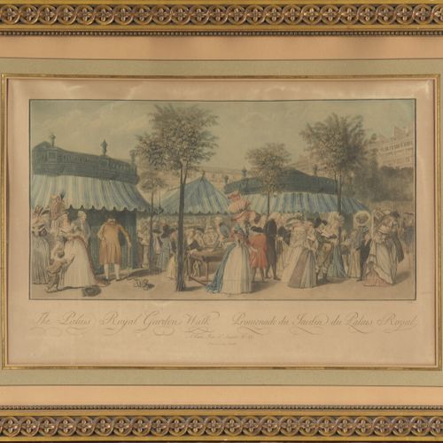 D'après DUBUCOURT, XIXe siècle 
Promenade du jardin du Palais Royal 
Promenade d&hellip;