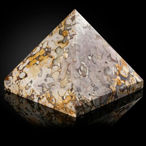 Null Sealed Bid Auction
Minerals: A King cobra jasper pyramid

23cm by 23cm, 11.&hellip;