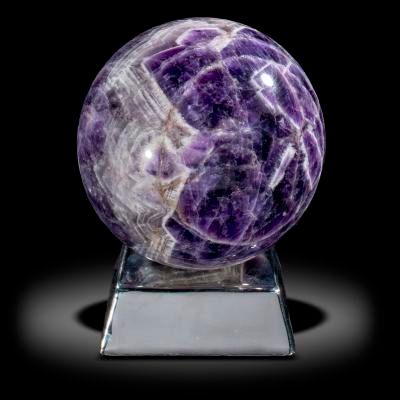 Null 
Sealed Bid Auction

Minerals: An amethyst sphere

India

on metal stand

1&hellip;