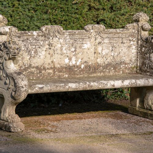 Null 
Garden seats: A pair of impressive carved Portland stone seats

19th centu&hellip;